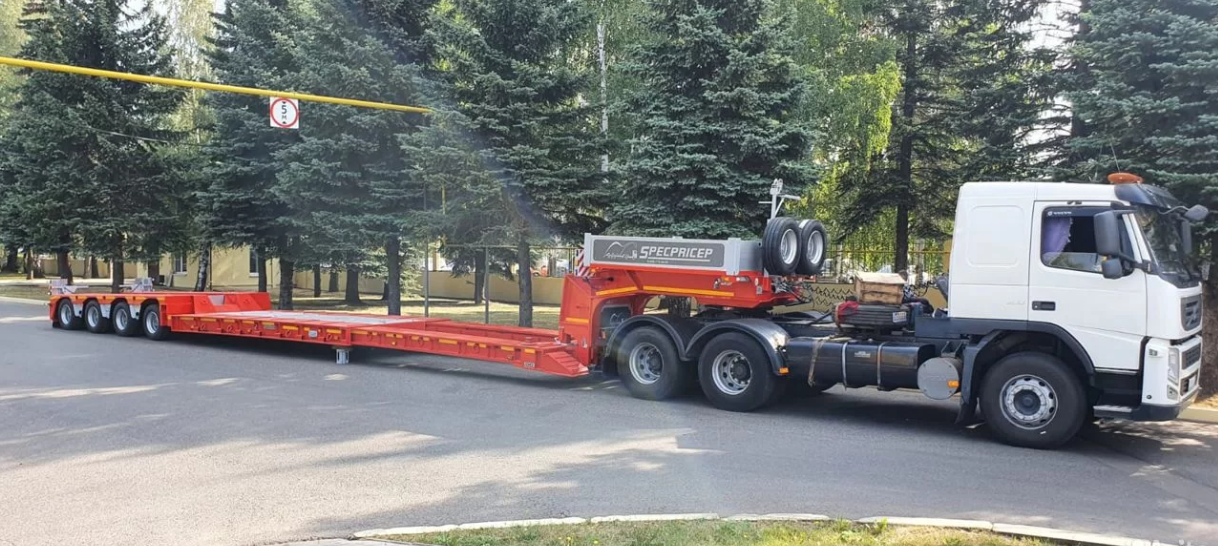 Полуприцеп трал (тяжеловоз) Specpricep 9942D4, 2024