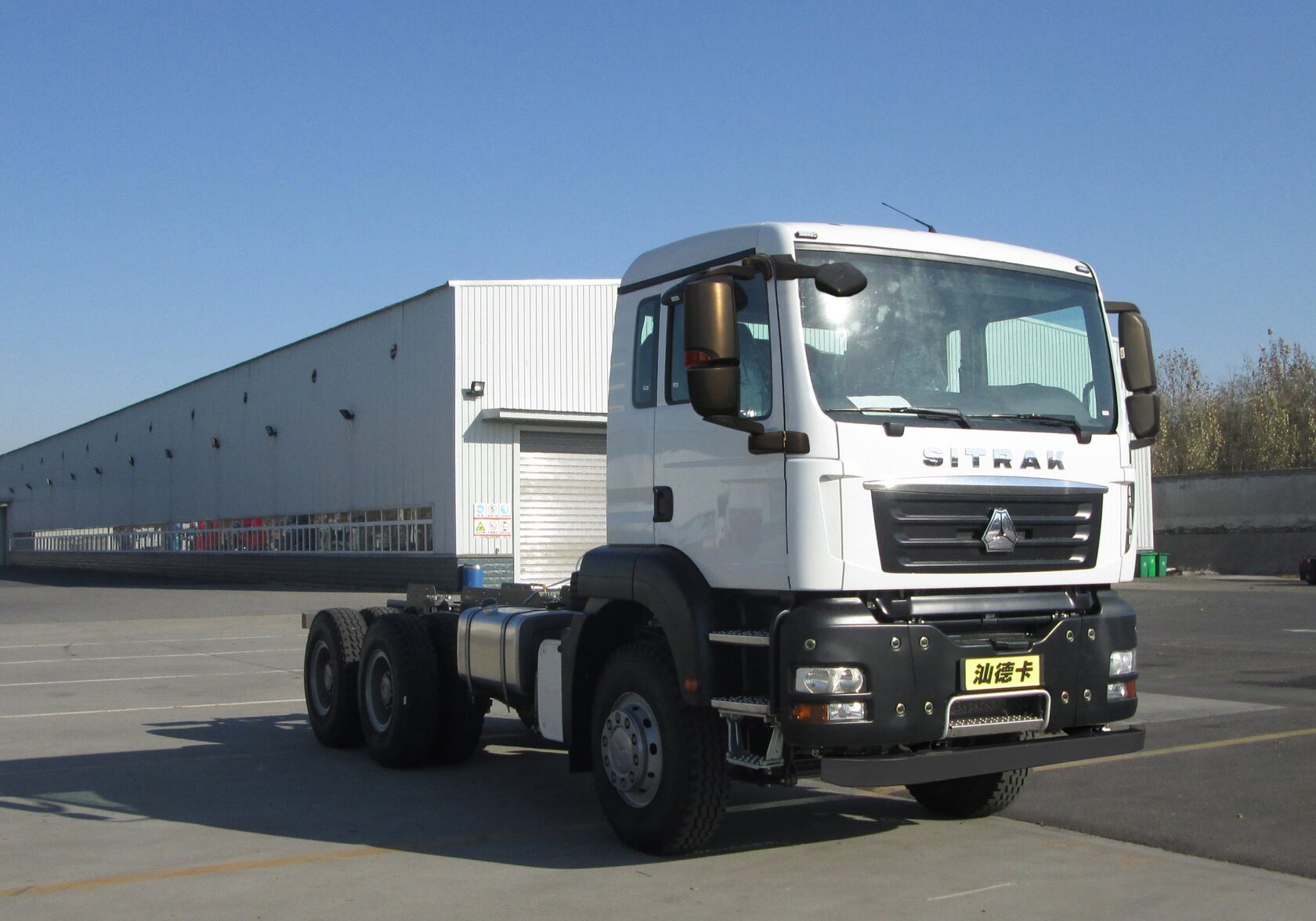 Шасси Sitrak C7H 6х4 рессоры, 3600 мм, 440 л.с., МКПП ZF