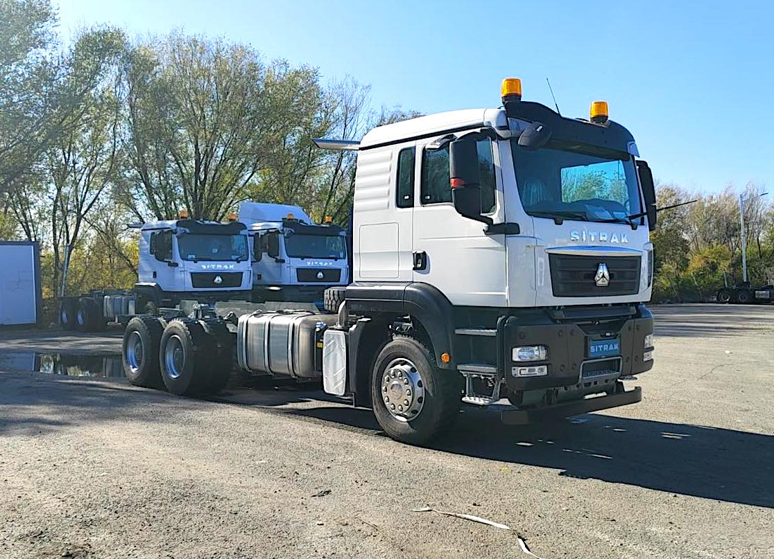 Шасси C7H 6х4 рессоры, 4600 мм, 480 л.с., мкпп ZF
