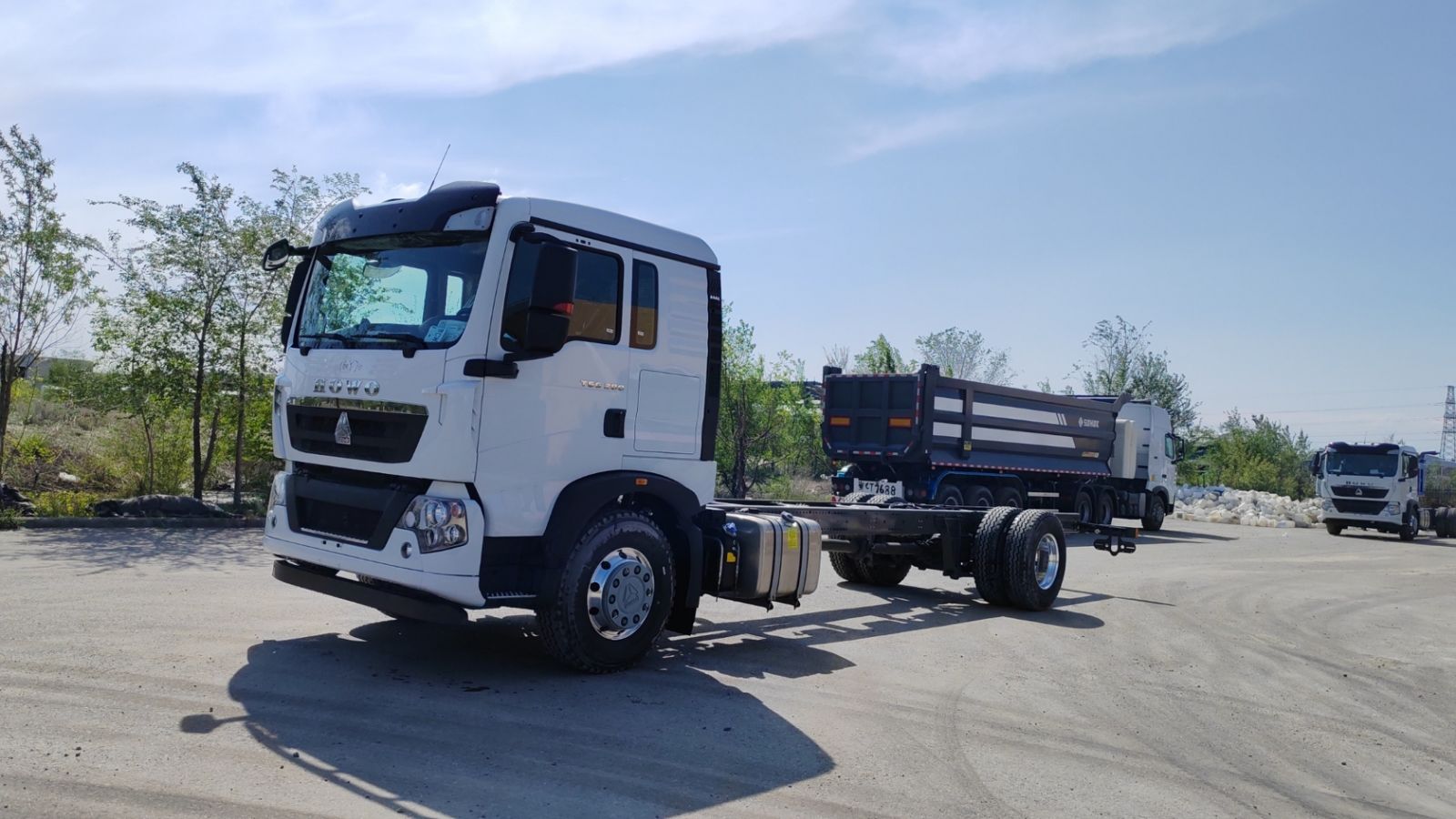 Шасси T5G 4х2 пневма, 6200 мм, 280 л.с., мкпп
