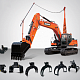 Электрический экскаватор Develon (Doosan) миниатюра 3