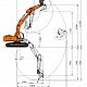 Гусеничный экскаватор Develon (Doosan) DX320LC-7M миниатюра 6