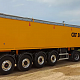 Полуприцеп зерновоз самосвальный CAT500 55 м3 алюминиевый миниатюра 0