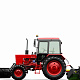 Машина уборочная МТЗ Беларус 82MK миниатюра 1