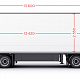 Рефрижератор Kaile 13,6м 3 оси (1 ось подъемная) миниатюра 2