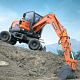 Мини-экскаватор Develon (Doosan) DX55W миниатюра 6