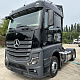Тягач Mercedes Actros 4х2, чёрная кабина миниатюра 0