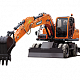 Колесный экскаватор Develon (Doosan) DX140W миниатюра 0