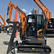 Мини-экскаватор Develon (Doosan) DX35Z-7M миниатюра 6