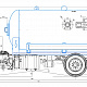Газовоз HOWO T5G 4x2 - 12М3 миниатюра 2