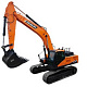 Гусеничный экскаватор Develon (Doosan) DX300LCA-7M миниатюра 0