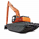 Экскаватор амфибия Develon (Doosan) миниатюра 0