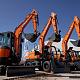 Колесный экскаватор Develon (Doosan) DX150W-7B миниатюра 2