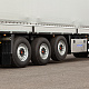 Шторный полуприцеп Hastrailer Hasliner 16,5м 4 оси миниатюра 3