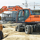 Колесный экскаватор Develon (Doosan) DX160W миниатюра 2