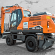 Колесный экскаватор Develon (Doosan) DX210W-7B миниатюра 1