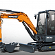 Мини-экскаватор Develon (Doosan) DX27Z-7M (CABIN) миниатюра 2