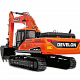 Гусеничный экскаватор Develon (Doosan) DX360LC-7B миниатюра 0