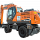 Колесный экскаватор Develon (Doosan) DX210W-7B миниатюра 0