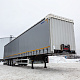 Шторный полуприцеп Hastrailer Hasliner 16,5м (110 м2) без бортов, 3 оси миниатюра 4