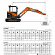 Мини-экскаватор Develon (Doosan) DX27Z-7M (CABIN) миниатюра 6