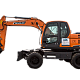 Колесный экскаватор Develon (Doosan) DX150W-7B миниатюра 0