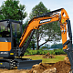 Мини-экскаватор Develon (Doosan) DX27Z-7M (CABIN) миниатюра 4