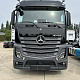 Тягач Mercedes Actros 4х2, чёрная кабина миниатюра 1
