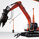 Электрический экскаватор Develon (Doosan) миниатюра 2