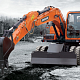 Колесный экскаватор Develon (Doosan) DX140W миниатюра 1