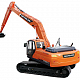 Экскаватор с длинной стрелой Develon (Doosan) миниатюра 0