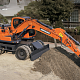 Колесный экскаватор Develon (Doosan) DX160W миниатюра 1