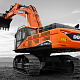 Гусеничный экскаватор Develon (Doosan) DX490LC-7M миниатюра 1