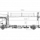 Автовоз цельный HOWO SINOTRUCK CNHTC NX270 миниатюра 12